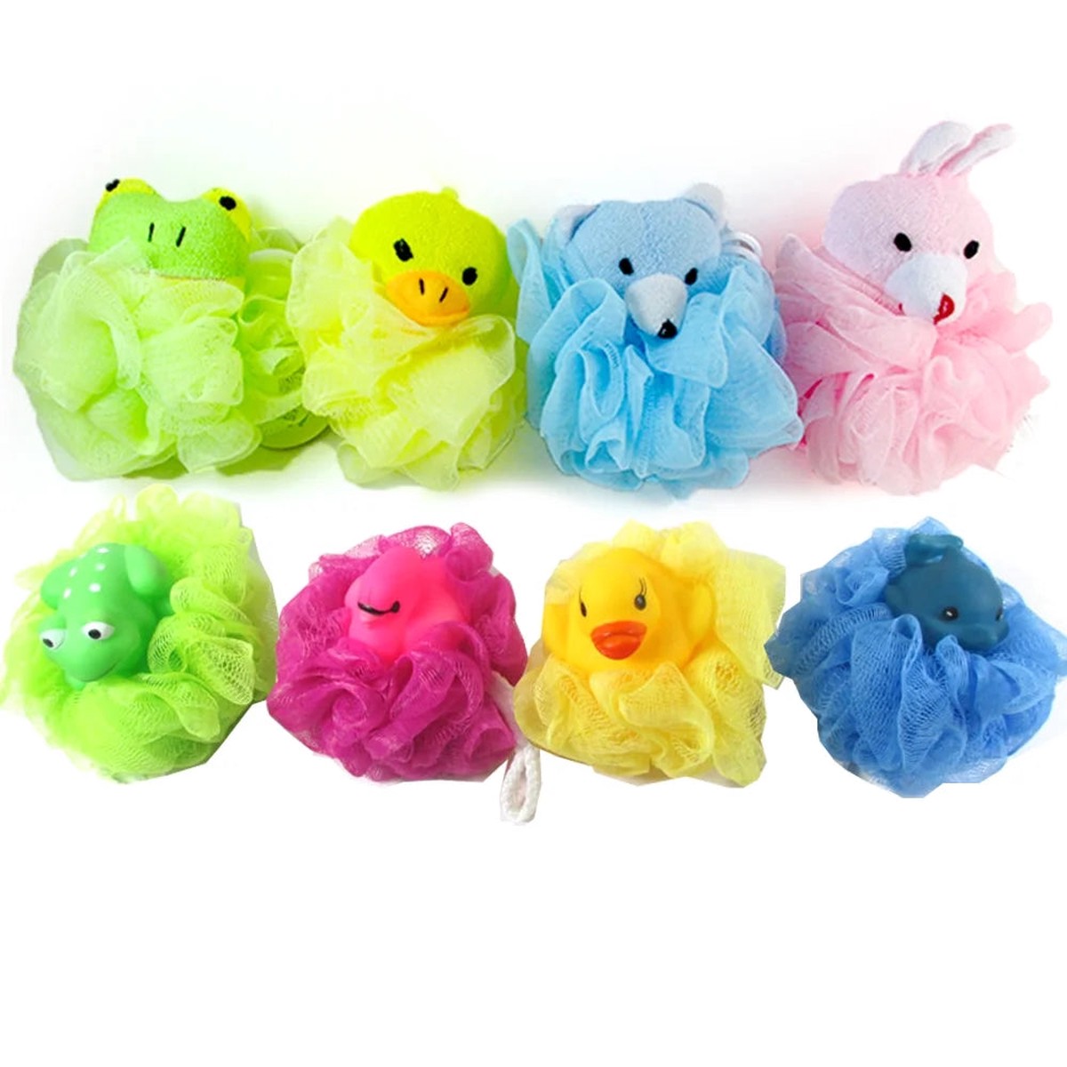 Bath Sponge Kids Asst